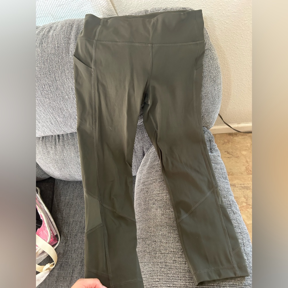 Lululemon olive green leggings